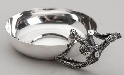 Anthony Elson Sterling Silver Wine Taster - Heritage Collection Limited Edition