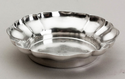Tottenham Hotspur (Spurs) F.C. Sterling Silver Dish - 1960-1961 League & F.A. Cup Double