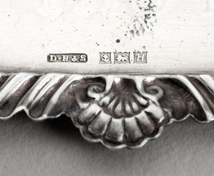Port Starboard Nautical Themed Sterling Silver Wine Label - Unrecorded Name