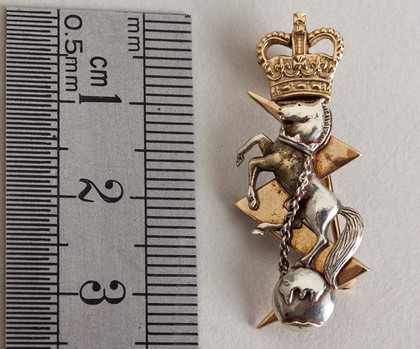 Royal Electrical and Mechanical Engineers (REME) Gold Sweetheart Brooch