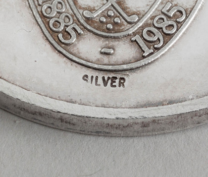 Royal Cape Golf Club 100 Centenary Silver Medallion - Lieutenant General Sir Henry D'Oyley Torrens KCB KCMG  