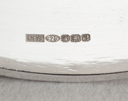 Scottish Silver Arts & Crafts Silver Napkin Rings (Pair) - Eric Norris Smith