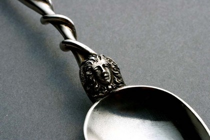 Medusa Snake Silver Teaspoon set (6)