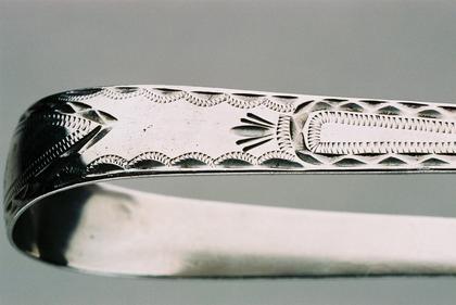Newcastle Silver sugar tongs