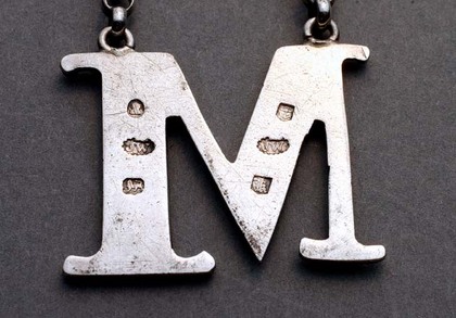 Pair of wine labels, M (Madeira)