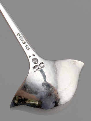 Georg Jensen Blossom / Magnolie No. 84 Pattern Silver Cream Ladle