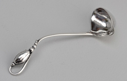 Georg Jensen Blossom / Magnolie No. 84 Pattern Silver Cream Ladle