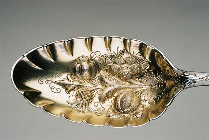 Hester Bateman Silver Berryspoons (pair)