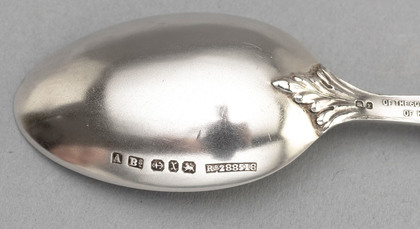 Queen Victoria Diamond Jubilee Commemorative Silver Spoon - Heavens Light Our Guide