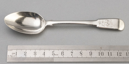 Chinese Export Silver Teaspoon - Unknown Maker C