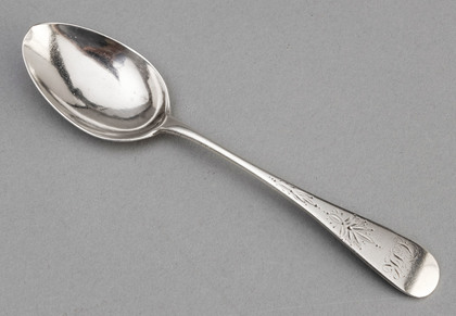 Canadian Silver Teaspoon - Robert Hendery, Montreal, G&B