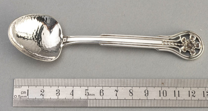 Australian Sterling Silver Wildflower Jam Spoon - Geraldton Wax, Linton Silver