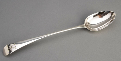 Hester Bateman Georgian Silver Basting Spoon