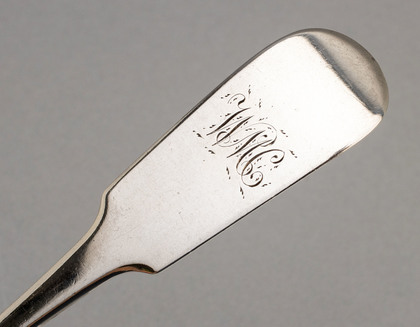 Irish Georgian Silver Serving Spoon - Thomas Townsend, Law