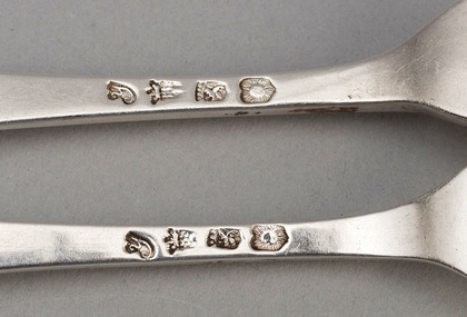 Dutch Silver Hanoverian Tableforks (Pair) - Rudolph Sondag Rotterdam (1 of 2)