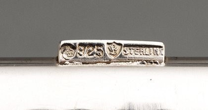 1936 Winter Olympic Commemorative Sterling Silver Cigarette Case - Garmisch Partenkirchen