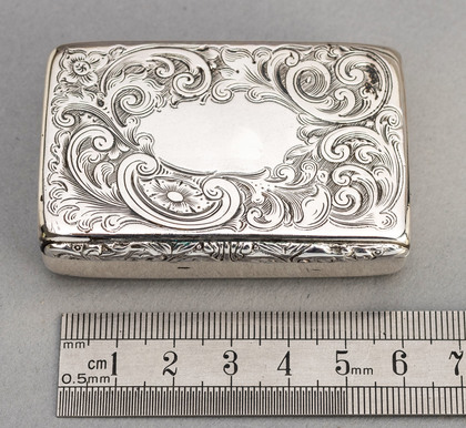Cape Silver Snuff Box - William Moore