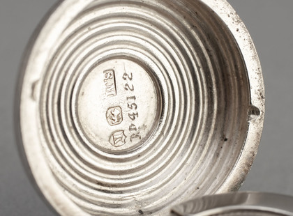 Sampson Mordan Silver Sovereign Case - British Registry Design Number
