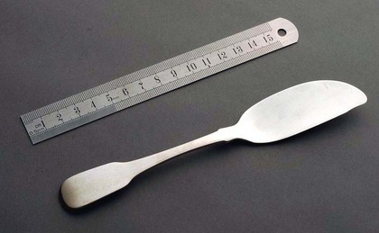Cape Silver Butterknife - Fiddle pattern