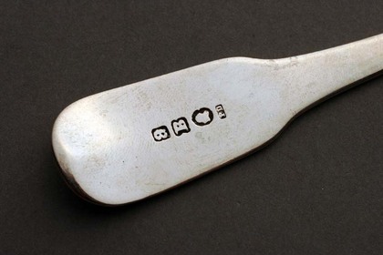 Cape Silver Butterknife - Fiddle pattern