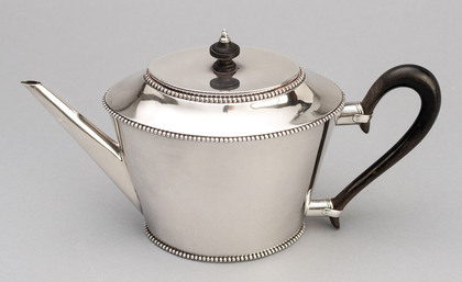 Dutch Antique Silver Teapot - Jacob Hendrik Stellingwerff