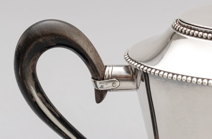 Dutch Antique Silver Teapot - Jacob Hendrik Stellingwerff
