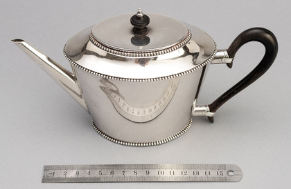 Dutch Antique Silver Teapot - Jacob Hendrik Stellingwerff