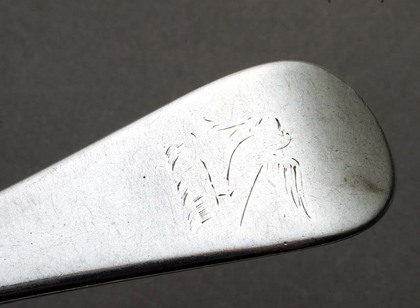 Hanoverian Tablespoons (pair) - Elizabeth Jackson/Oldfield